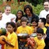 Мишель Обама и овощи, которые она вырастила. Фото: © REUTERS/ Jason Reed.